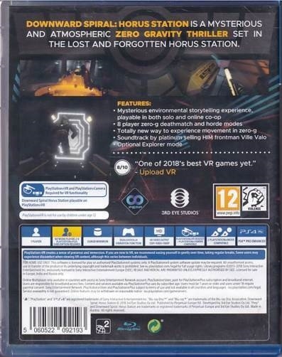 Downward Spiral - Horus Station  - PS4 (B Grade) (Genbrug)